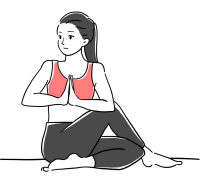 30代女性イラスト